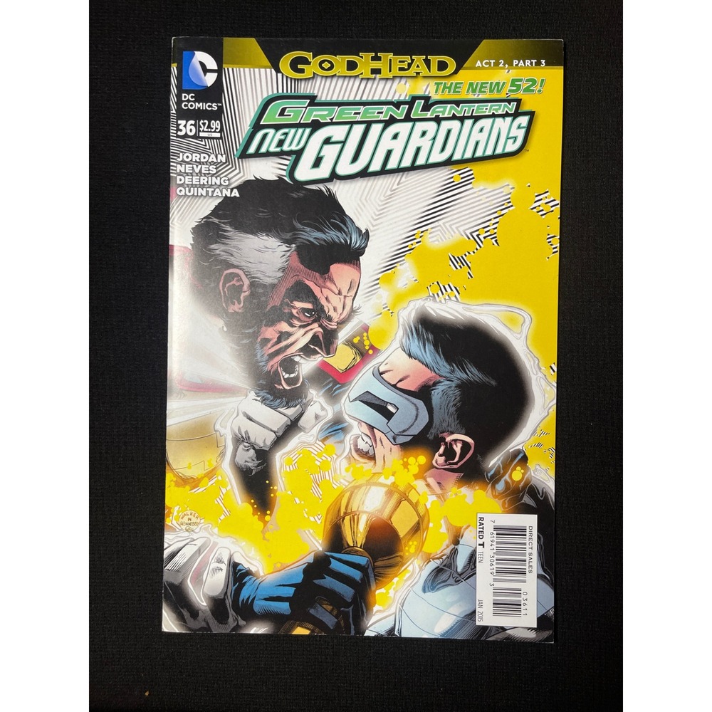 Green Lantern New Guardians 36‎ The New 52 DC Comics Godhead Act 2 Part 3